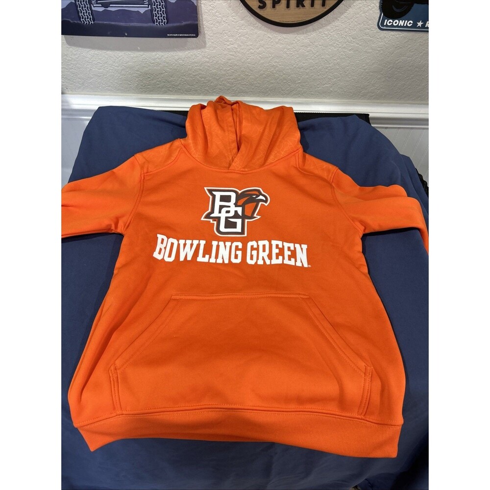 NCAA Youth Bowling Green Falcons Performance Hoodie, Orange
